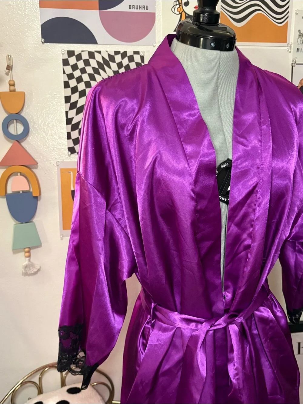 Vintage Frederick’s of Hollywood Satin Robe